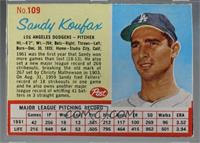 Sandy Koufax (red grid) [Noted]