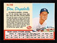 Don Drysdale (Sleeve Only Slightly Visible) [Noted]