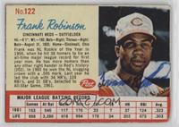 Frank Robinson [TRISTAR Authentic COA Sticker]