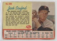 Jack Sanford [Good to VG‑EX]