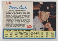 Norm Cash (Throws Right) [Good to VG‑EX]