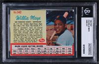 Willie Mays [BGS Authentic]