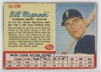 Bill Mazeroski [Poor to Fair]