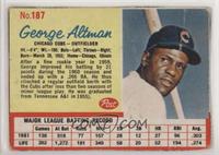 George Altman [Poor to Fair]