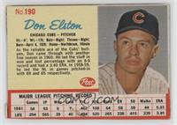 Don Elston [Poor to Fair]