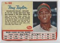 Tony Taylor [Good to VG‑EX]