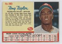 Tony Taylor [Authentic]