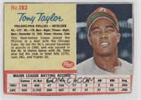 Tony Taylor [Good to VG‑EX]