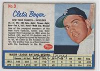 Clete Boyer [Poor to Fair]