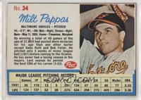 Milt Pappas [Noted]