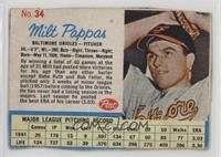 Milt Pappas [COMC RCR Poor]