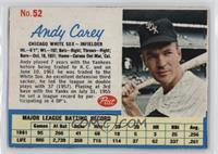 Andy Carey [Noted]