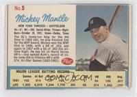 Mickey Mantle (Post Logo on Back) [Authentic]