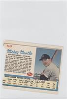 Mickey Mantle (Post logo on back) [COMC RCR Poor]