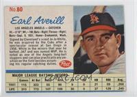 Earl Averill, Jr [Good to VG‑EX]