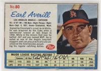 Earl Averill, Jr [Poor to Fair]