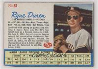 Ryne Duren [Poor to Fair]