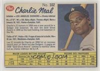 Charlie Neal [Noted]