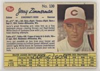 Jerry Zimmerman [Good to VG‑EX]