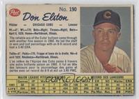Don Elston [COMC RCR Poor]