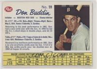 Don Buddin [Good to VG‑EX]