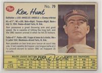 Ken Hunt [Good to VG‑EX]