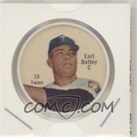 1962 Salada Tea/Junket Desserts All Star Coins - [Base] #19 - Earl Battey [Good to VG‑EX]