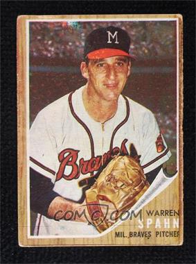 1962 Topps - [Base] - Venezuelan #100 - Warren Spahn [Poor to Fair]