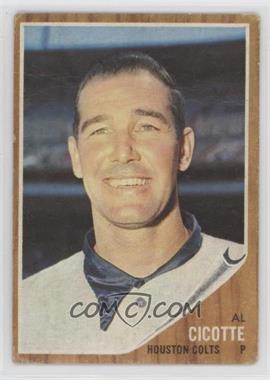 1962 Topps - [Base] - Venezuelan #126 - Al Cicotte [Good to VG‑EX]