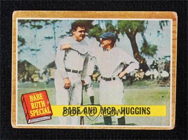 1962 Topps - [Base] - Venezuelan #137 - Babe Ruth Special - Babe and Mgr. Huggins [Poor to Fair]