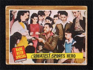 1962 Topps - [Base] - Venezuelan #143 - Babe Ruth Special - Greatest Sports Hero [Poor to Fair]