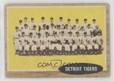 1962 Topps - [Base] - Venezuelan #24 - Detroit Tigers Team [Poor to Fair]