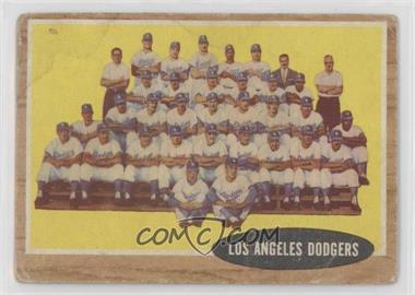 1962 Topps - [Base] - Venezuelan #43 - Los Angeles Dodgers Team [Good to VG‑EX]