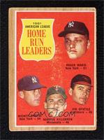 League Leaders - Roger Maris, Mickey Mantle, Harmon Killebrew, Jim Gentile [Poo…