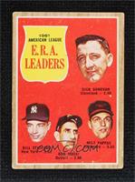 League Leaders - Dick Donovan, Bill Stafford, Don Mossi, Milt Pappas [Poor …