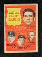 League Leaders - Camilo Pascual, Whitey Ford, Jim Bunning, Juan Pizarro [Poor&n…