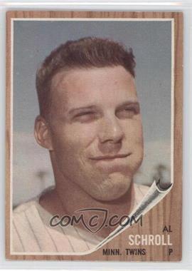 1962 Topps - [Base] #102 - Al Schroll [Good to VG‑EX]