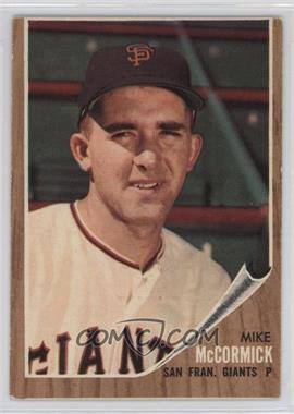 1962 Topps - [Base] #107 - Mike McCormick [Good to VG‑EX]