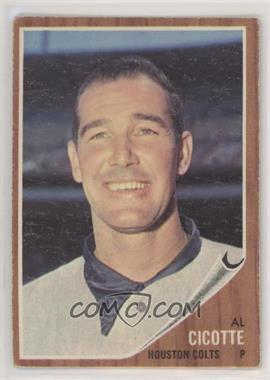 1962 Topps - [Base] #126.1 - Al Cicotte [Poor to Fair]
