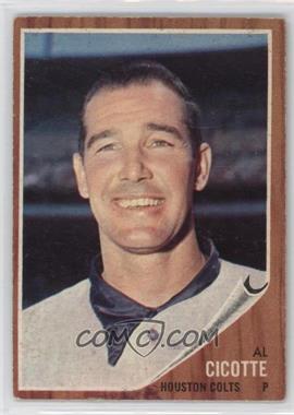 1962 Topps - [Base] #126.1 - Al Cicotte [Poor to Fair]