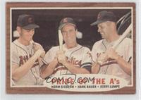 Pride of the A's - Norm Siebern, Hank Bauer, Jerry Lumpe [Noted]