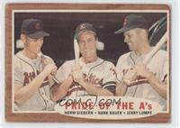 Pride of the A's - Norm Siebern, Hank Bauer, Jerry Lumpe [Noted]