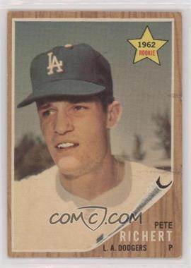 1962 Topps - [Base] #131.2 - Pete Richert (Green Tint)