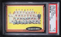 Los Angeles Angels Team [PSA 5 EX]