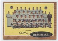 Los Angeles Angels Team (Green Tint; Has Inset Photos)