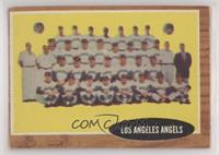 Los Angeles Angels Team (Green Tint; Has Inset Photos)