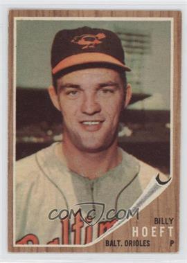 1962 Topps - [Base] #134.2 - Billy Hoeft (Green Tint; B Visible on Jersey)