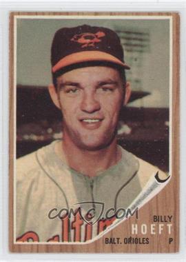 1962 Topps - [Base] #134.2 - Billy Hoeft (Green Tint; B Visible on Jersey)