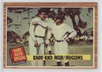 Babe and Mgr. Huggins (Green Tint)