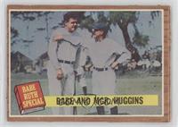 Babe and Mgr. Huggins (Green Tint) [COMC RCR Poor]